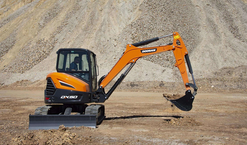 мини-экскаваторы Doosan